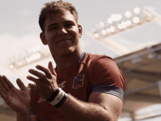 Domingo Saavedra en el Mundial de Rugby